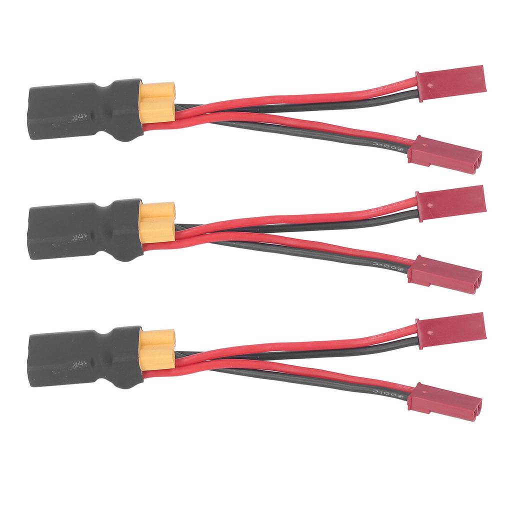 XT30 to JST Cable Male Female to Female Silicone Wire RC Battery ESC Connector Cord for RC Boat