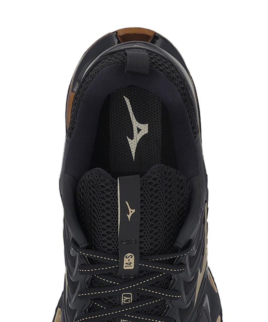Mizuno (Unisex) Wave Prophecy 14 S - Black:Ge Gold / J1Gc258381