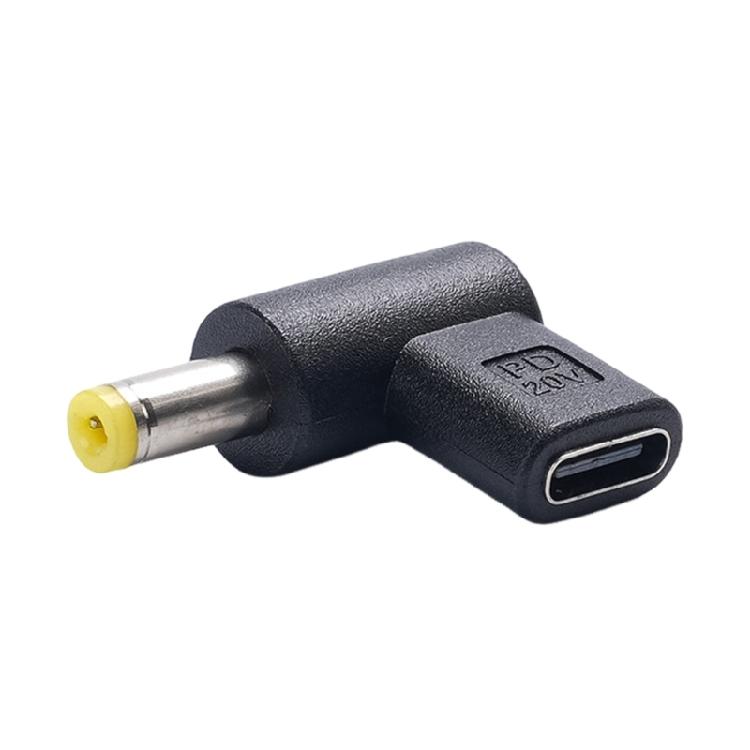 

Fast Charge USB C To 4.8x1.7mm Converter Supports 36W 100W For Camera Fan Instrument Use