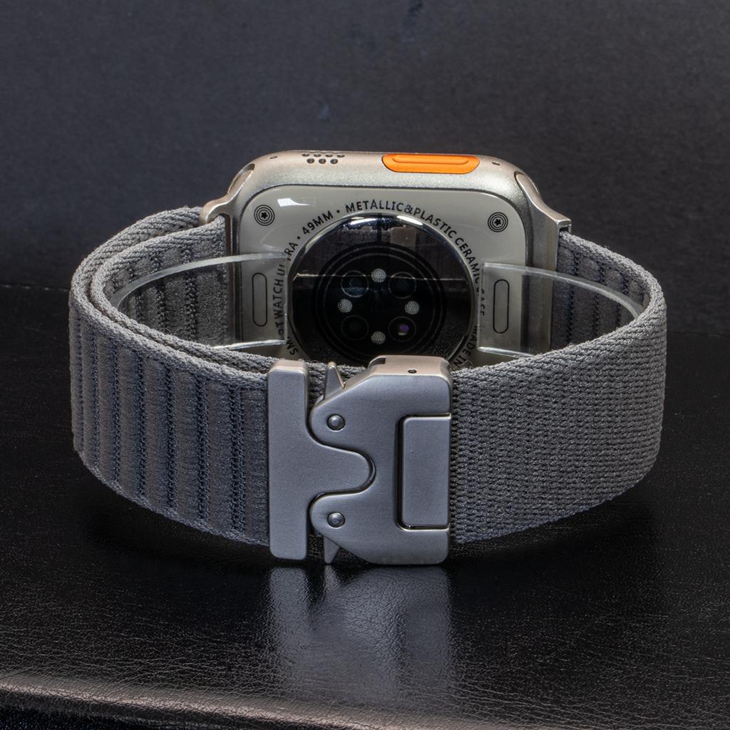 Alpine Loop Band for Apple Watch Strap 49mm 46mm 45mm 44mm 42mm 41mm 40mm Nylon Sport Loop Iwatch Series SE 10 9 8 7 6 5 Ultra 2