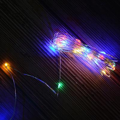 2M 20LED 3M 30LED Λειτουργία με USB Μίνι LED Καλώδιο Χαλκού Γιρλάντα Φωτάκια Νεράιδας LED