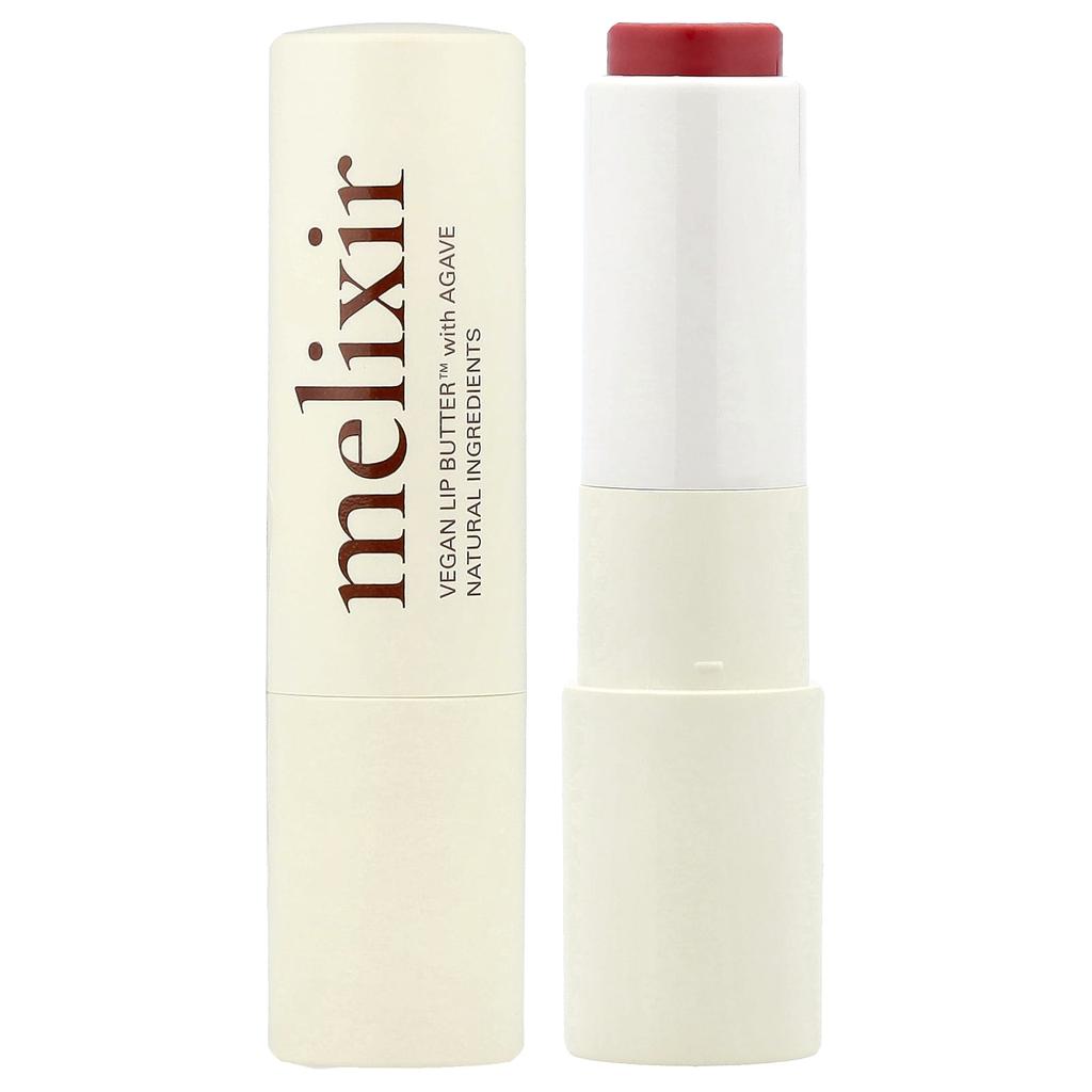 Melixir, Vegan Lip Butter™, with Agave, 02 Nude Crumble, 3.9 g (0.13 oz)