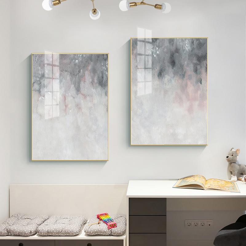 Colorful Ink Abstract Wall Art Canvas Poster and Print Modern Artwork Picture Painting Contemporary Nordic Home Room Decoration