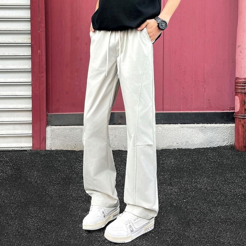 Foss Phil Men's K1108 Flared Casual Straight-Fit Pants