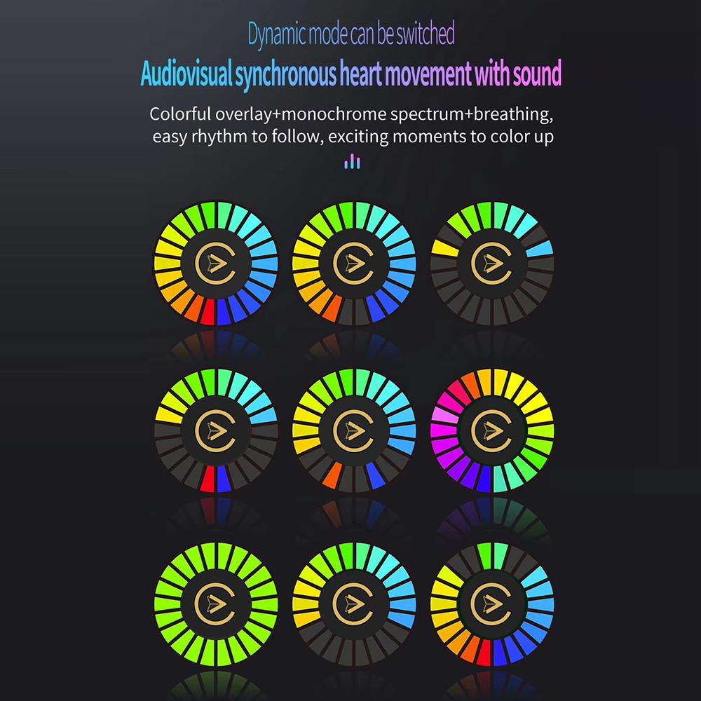 3-in-1 Wireless Carplay Android Auto Adapter Plug and Play Car Aromatherapy withCar Smart APP Control RGB Music Lamp  Rechargeable for Car Air Outlet