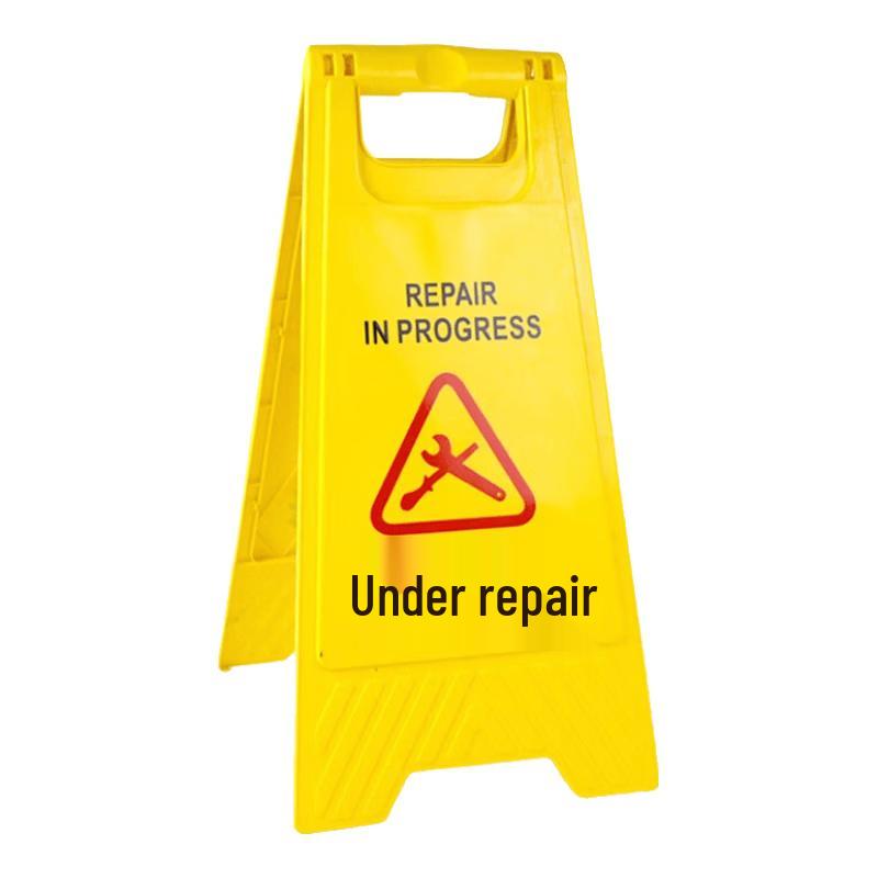 Zhuo Ruida Heavy-Duty A-Frame Plastic Warning Sign