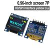 LIZAO 118×61 OLED Display Module 1.91/1.91/1.96 Inch I1C/IIC Serial Interface 1/7Pin White/Yellow/Blue/RGB for Arduino