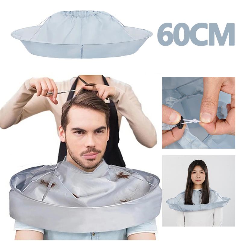 DIY Friseurumhang Regenschirmumhang Friseurumhang Rasierabdeckung Friseurschürze Haushalt Reinigungsschutz