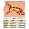 Tigger Winnie the Pooh Blankets  Fleece Vintage Warm Throw Blankets for Home Restaurant  Winter