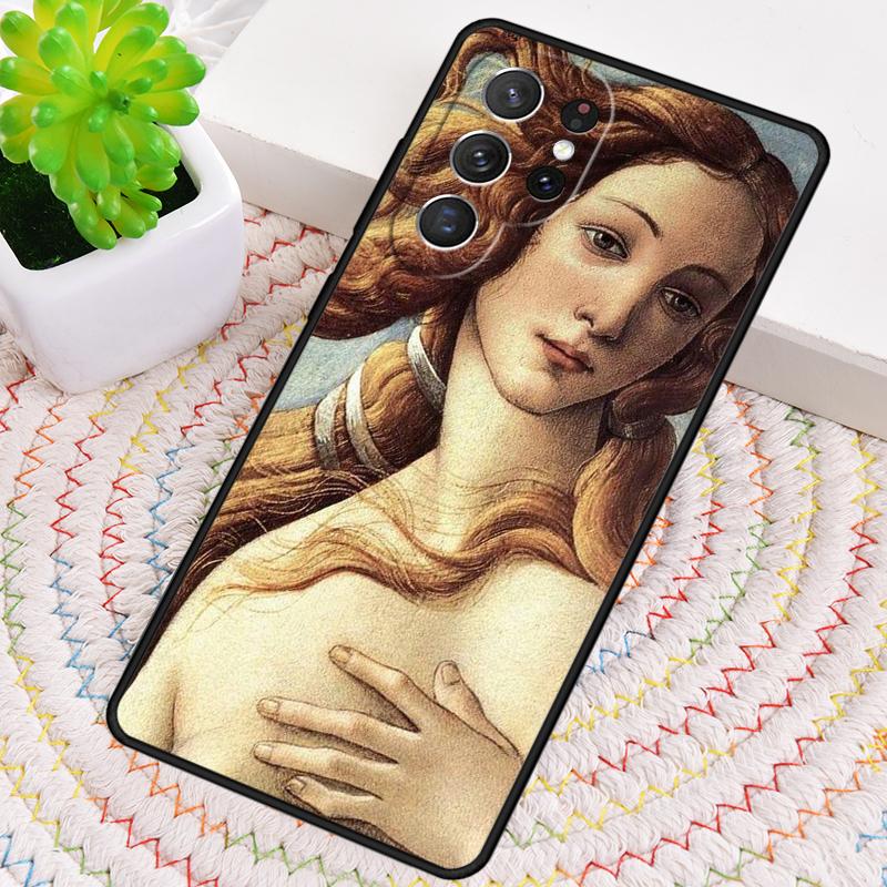 Sandro botticelli Renaissance art Phone Case For Samsung Galaxy note 10 pro S26 S25 S24 S23 S22 Ultra Plus S21 FE S20 Cover