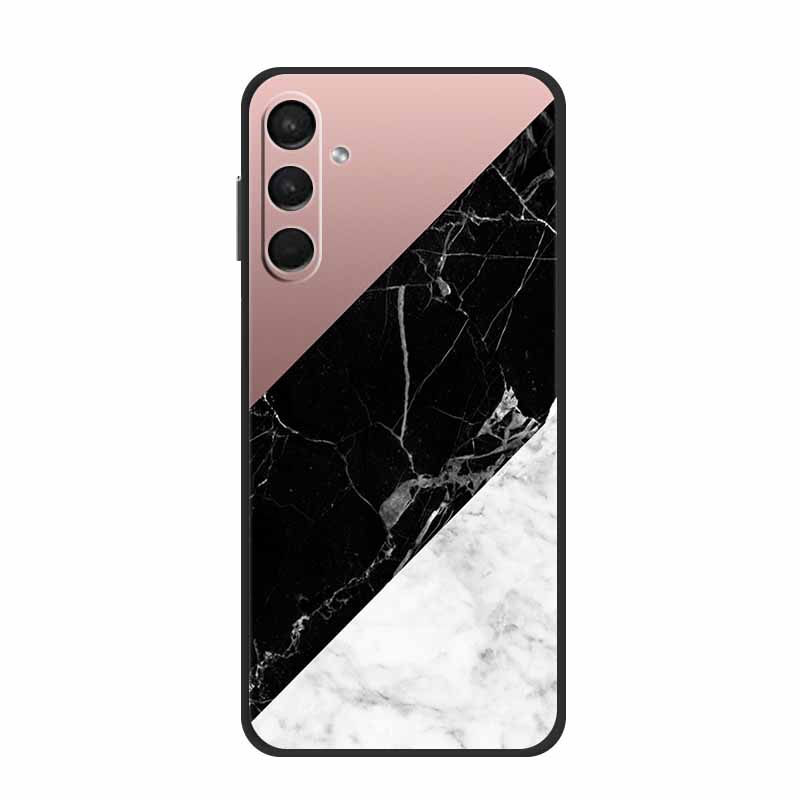 For Samsung Galaxy M15 F15 5G Case Marble TPU Silicone Soft Back Cover Phone Cases for SamsungM15 Mica Painted Cute New Coque