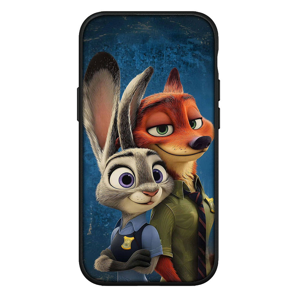 For Samsung Galaxy S25 S24 S23 iPhone 17 16 15 Xiaomi Redmi Note 14 13 12 11 Plus Pro Max XR Phone Case Zootopias 2 Judy Nick Garys OPPO Huawei Cover