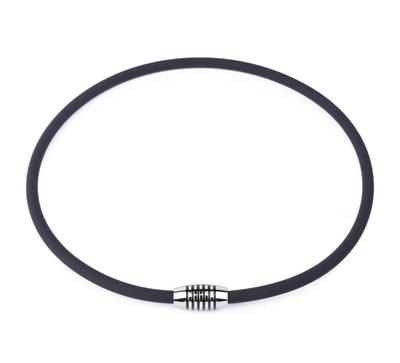 Magnetic Titanium Germanium Magnetic Titanium Necklace Unisex Black [FUANNA] Necklace, Necklace, Design, Silicone, Stylish, Popular, Sports, Business,