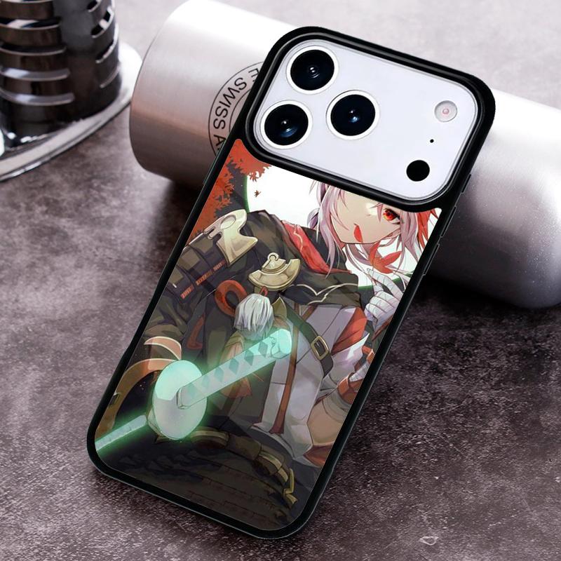 Genshin Impact Kaedehara Kazuha Handyhülle für iPhone 17 16 15 Pro Max Air 14 13 12 11 Plus Stoßfeste Hülle