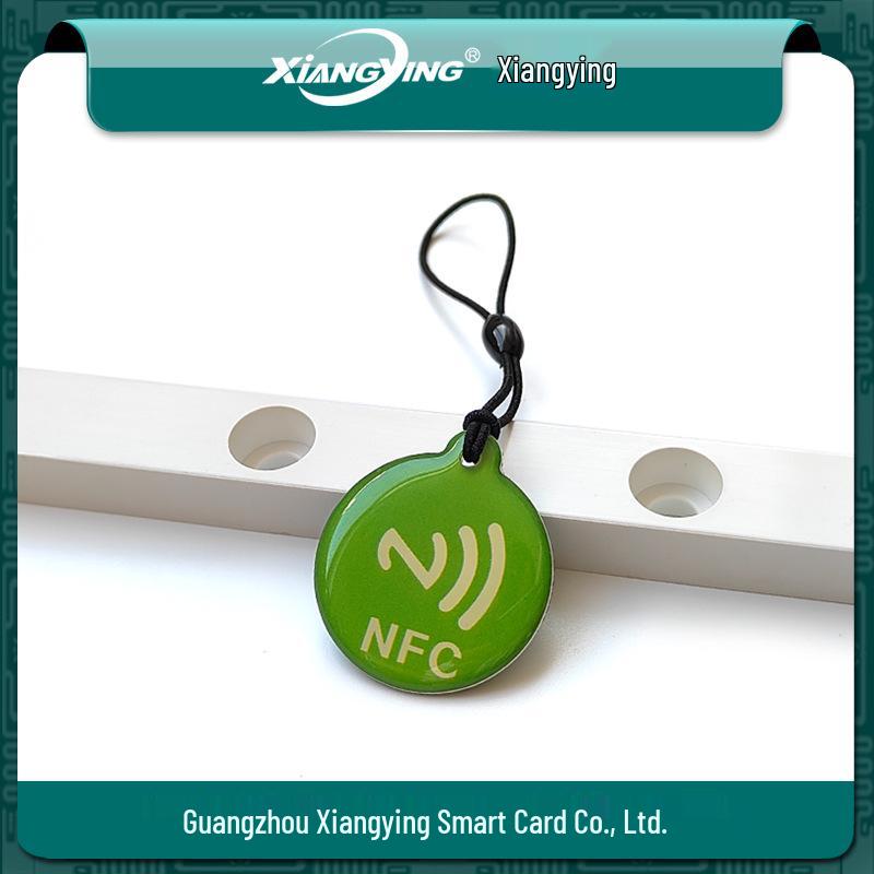 NTAG213 NFC Epoxy Card - One-Touch Social Tool and Electronic Tag