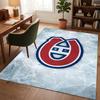Montreal Canadiens (5) Office Rug Elegant Floor Rug for Office Living Room Bedroom and Indoor Home Spaces