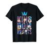 Disney Kingdom Hearts Main Characters Text Chest Logo T-Shirt