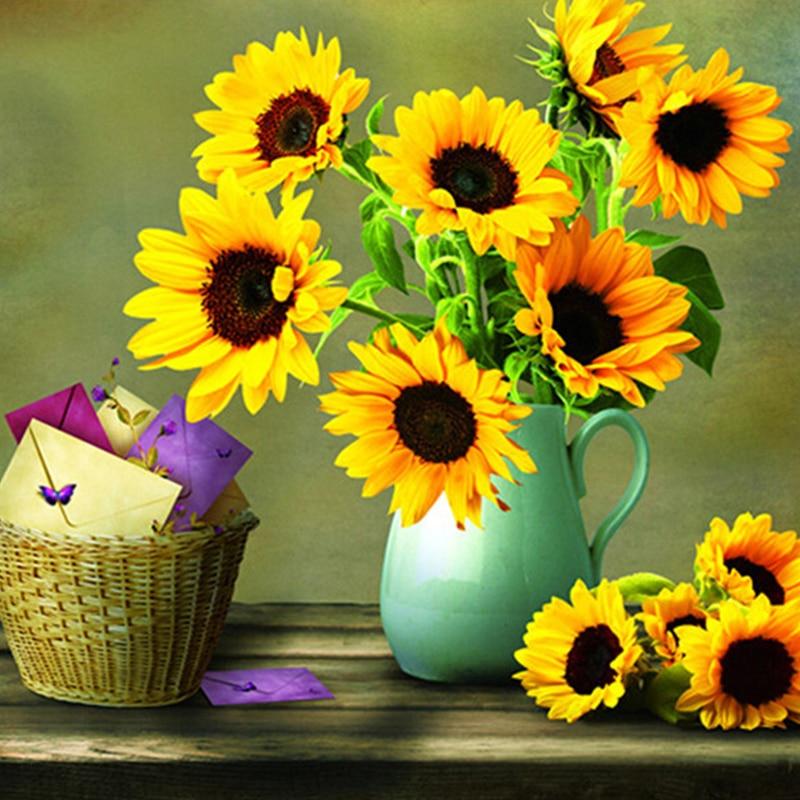 5D Diy Diament Malarstwo Kwiaty Piwonia Muliną Zestaw Pełne Wiertło Okrągły Haft Mozaika Sztuka Obraz Dżetów Wystrój Prezent