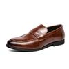 Genuine Leather Men's Slip-on Comfortable Leather Shoes