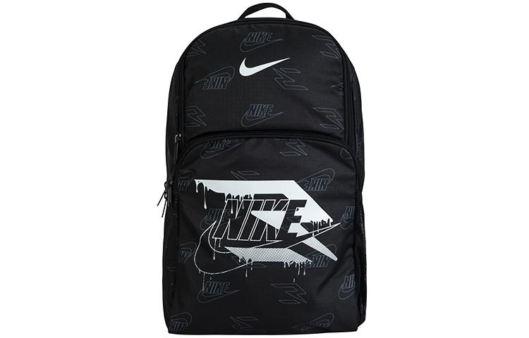 Nike Polyester Backpack Regular Unisex Jet Black NY2413024GS-003 One Size