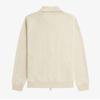 Fred Perry [sharp] Slub Jersey Zip Through Pullover   Oatmeal Afpm2417858 691