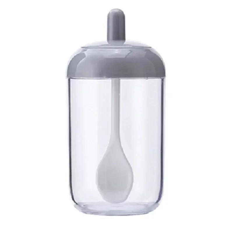 1 Pcs Seasoning Jar Plastic ContainerSeasoning Bottle Spice Organizer Outdoor Camping Seasonins Containers Kitchen Gadget Sets