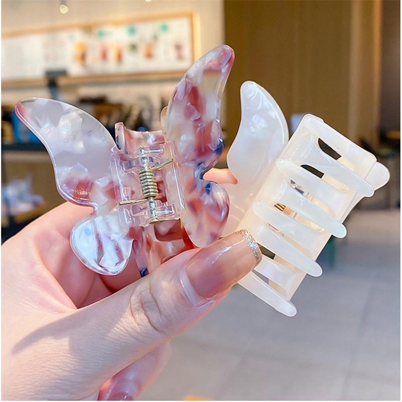 Modefarbene Schmetterlings-Haarnadel