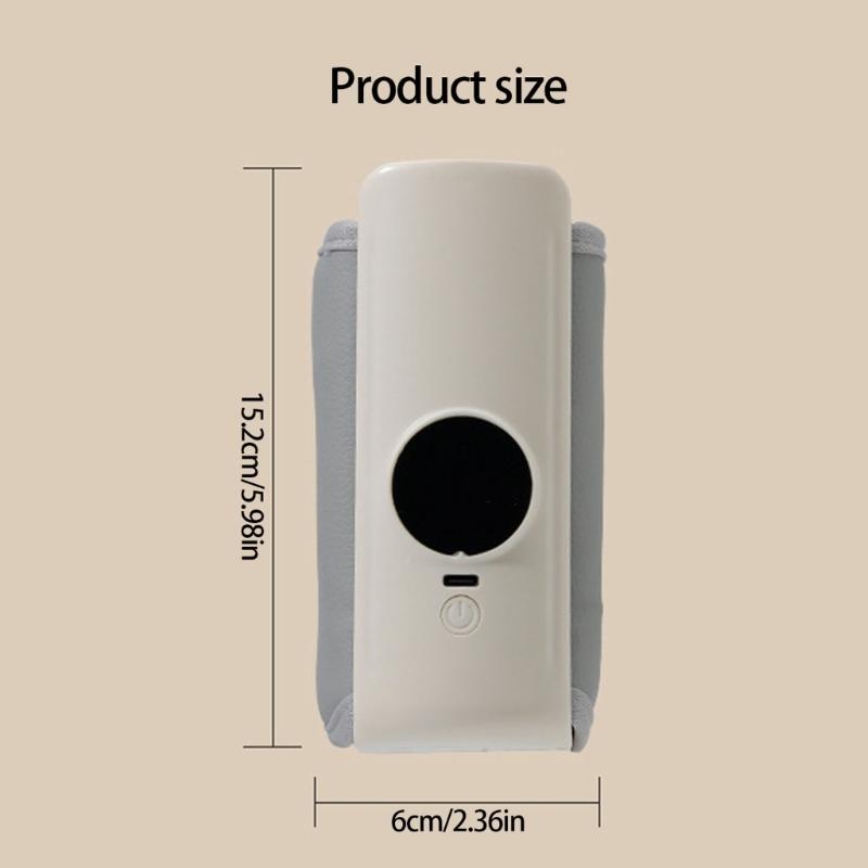 Compact USB Powered 2000mAh Baby Bottle Warmer with Intelligent Temperature Control Energy Efficient for Travel Use