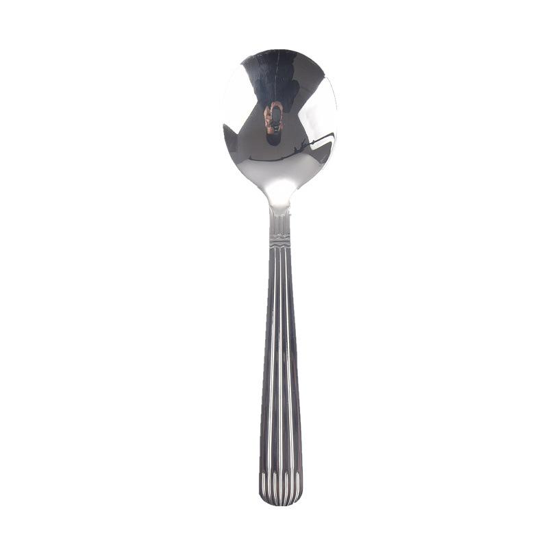 Thickened Chinese Flat Bottomed Spoon for Home Hotels