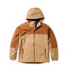 Timberland Men's Melard Color Block Loose Fit Hooded Outdoor Hiking Waterproof Jacket Medium Brown A5Z3Y-K43