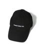 SUNDAY HOBBY CLUB 22Ss Signature Logo Curve Cap - Black