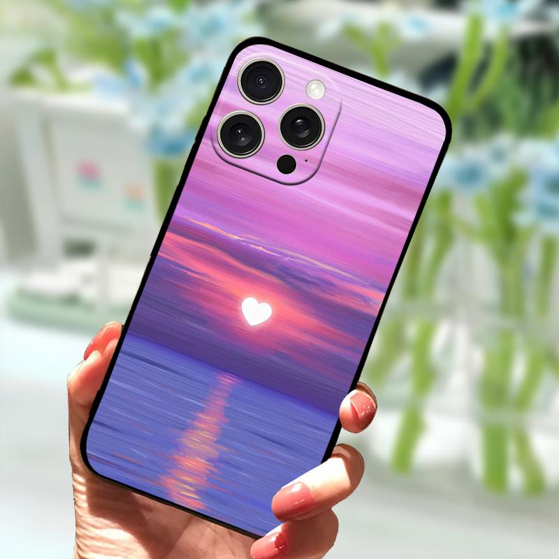 Huse Desenate Pentru iPhone 15 Pro Max Silicon TPU Moale Capac Spate Telefon Pentru Apple iPhone 13 14 12 Pro Protector Telefon Funda Para