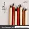 Durable Black Tech Solid Wood Pencil – Everlasting, No Sharpening Needed, Unbreakable Design