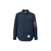 4 Bar Cotton Shirt Jacket MJO145C-F0572-415