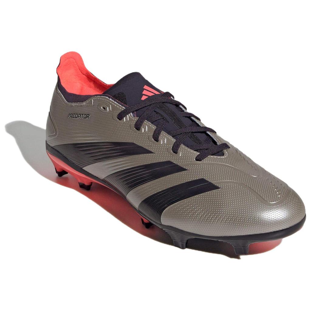 Adidas Predator 24 League FG Vivid Horizon Pack Unisex Sneaker Grau Platin-Metallic Aurora-Schwarz IF6349