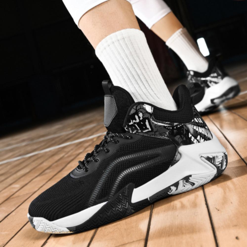 Basketball Shoes Boys Shoes Sports Casual Mesh Running Basketball Shoes