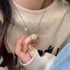 Collar de Estrella de Gominolas de Colores: Cadena para Clavícula de Moda para Mujer con Diseño Dulce