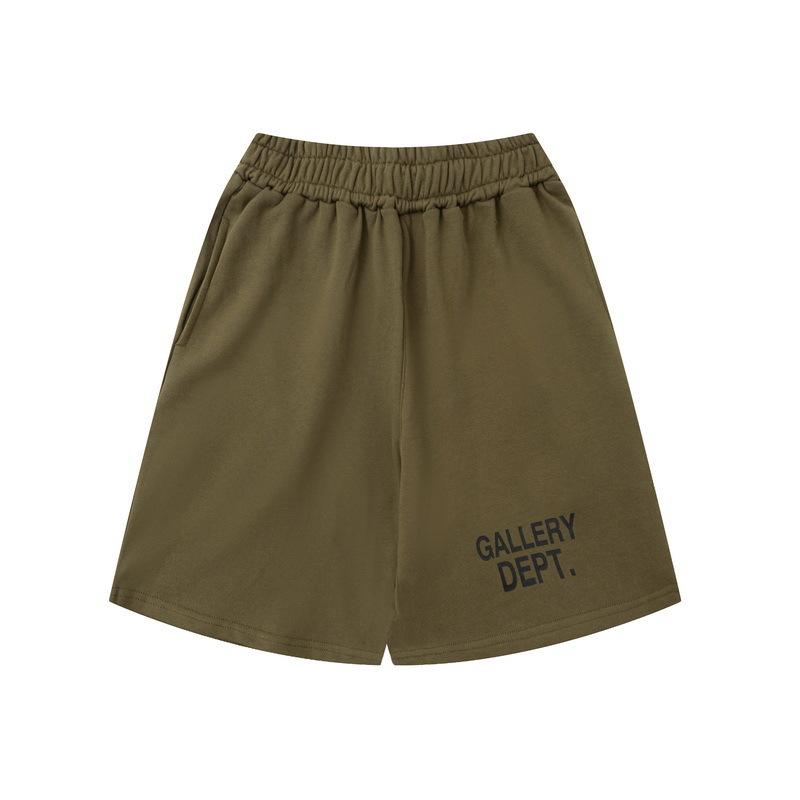 Cross-border Trendy Brand GALLERY DEPT Letter-printed Casual Camouflage Shorts Men's and Women's High Street Sports Beach Pants