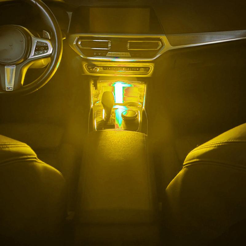 Mini Touching LED Atmosphere Light RGB Universal Car Interior Touch Control Lamp For Truck Vehicles USB Power Supply