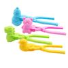 4 Bucăți Desene Animate Făcător de Bulgări de Zăpadă Clip de Plastic Formă Minge de Nisip Zăpadă Jucării Pentru Copii