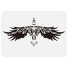 Plastic Hollow Out Drawing Painting Stencils Templates, for Painting On Scrapbook Fabric Tiles Floor Furniture Wood, Raven, 29.7x21cm
