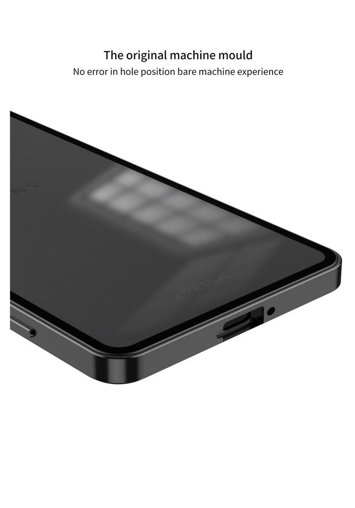 Single-Sided Metal Phone Case with Spring Buckle for Sony Xperia 1VII/1V/6th/4th Gen