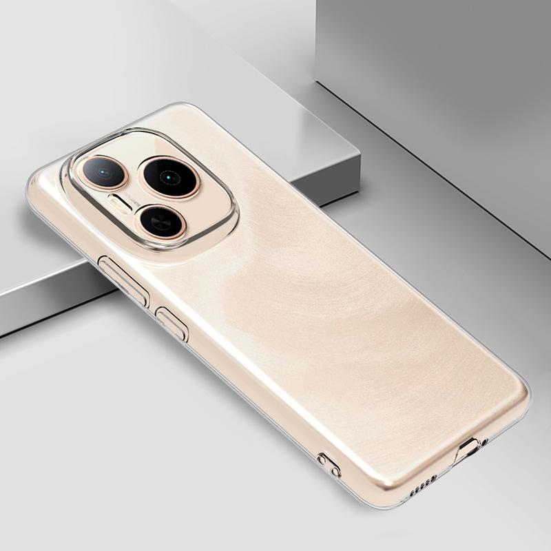Simple Slim Soft TPU Clear Transparent Phone Case On For Honor Power HonorPower G Cover Fundas Capa