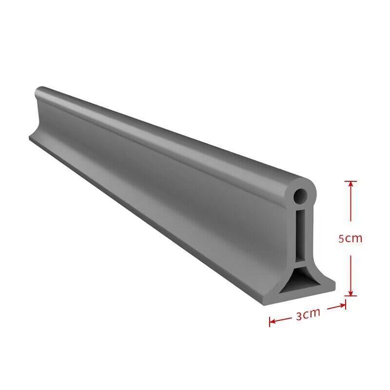 Waterproof Bathroom & Kitchen Water Barrier Strip - Dry/Wet Separation Threshold