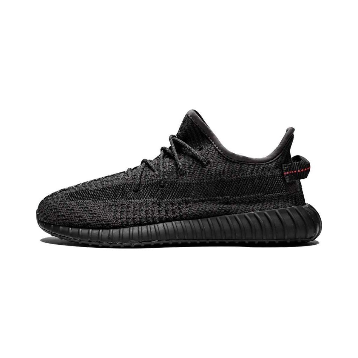 

adidas Yeezy Boost 350 V2 Kids Черные детские кроссовки с антибликовым покрытием FU9013