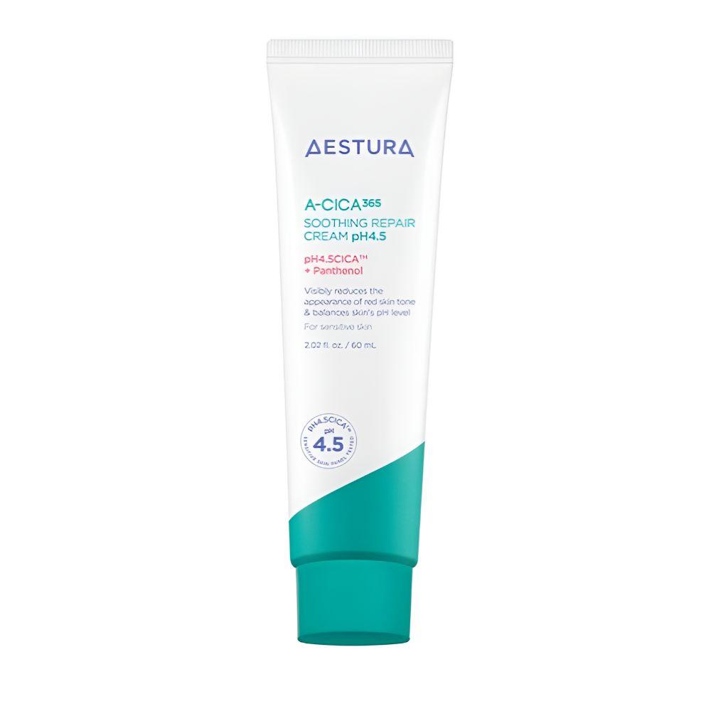 Aestura A-Cica 365 Repair Cream 60ml (pH 4.5) Intensive Soothing & Barrier Repair