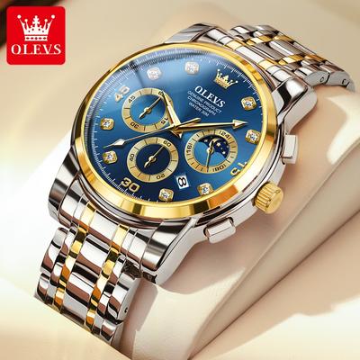Brand Watches Trend Personality Fashion Waterproof Luminous Quartz Watch Men's Watch Men's Watch