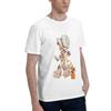 Kawaii Sarah Kay Herren T-Shirt Übergröße T-Shirts Herren Rundhals Baumwolle T-Shirts Kurz Sommer Herren