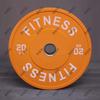 Colored Rubber Barbell Weight Plate