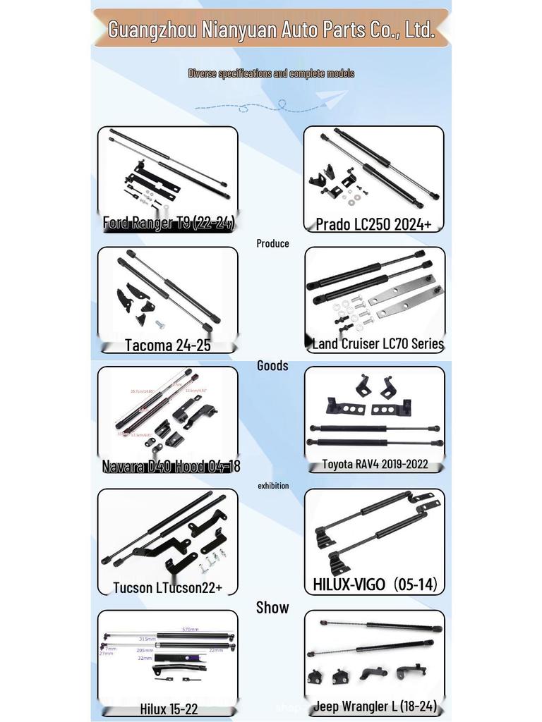 Passend für 2024+ Toyota Prado Land Cruiser LC250 Motorhauben-Stützstange Strebe
